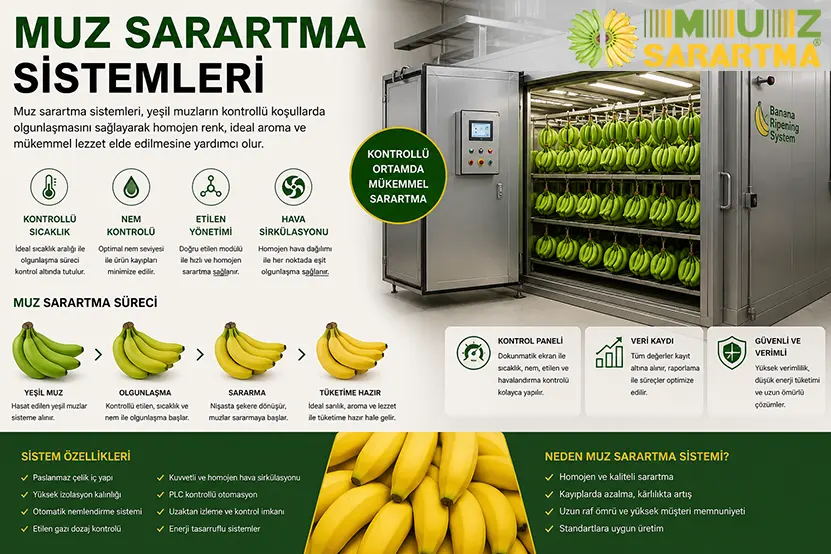 Muz Sarartma Sistemleri